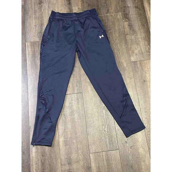 Under Armour Sweat Pants Loose Tapered Joggers Athletic W/Pockets Men's Small - Picture 1 of 5